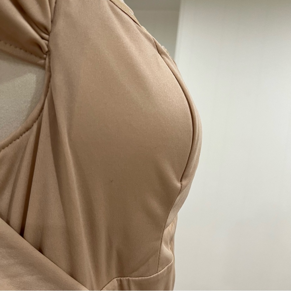 FAERIESTY Embellishment: Rose Gold Sequin Evening Dress - Picture 10 of 16